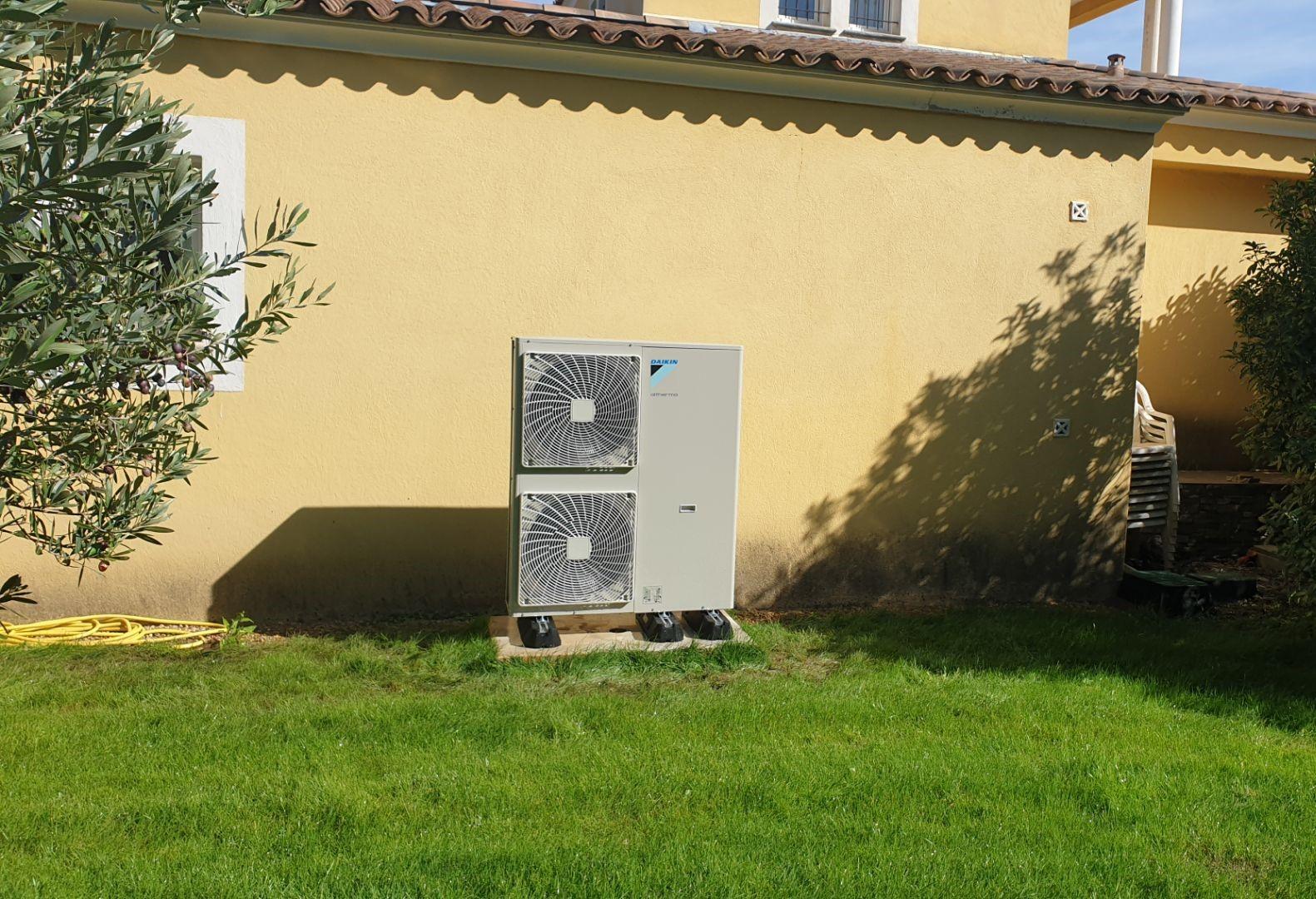 Pompe à chaleur air-eau 3e génération aux Pennes-Mirabeau