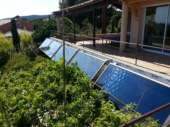 Installation de panneaux solaires à La Cadière d'Azur