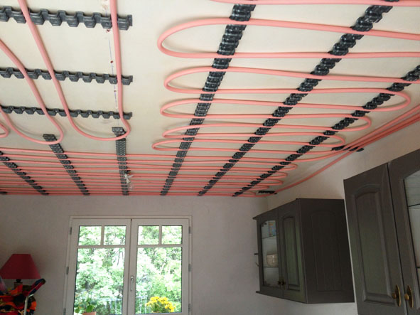  Plafond  chauffant  Coudoux Domotec