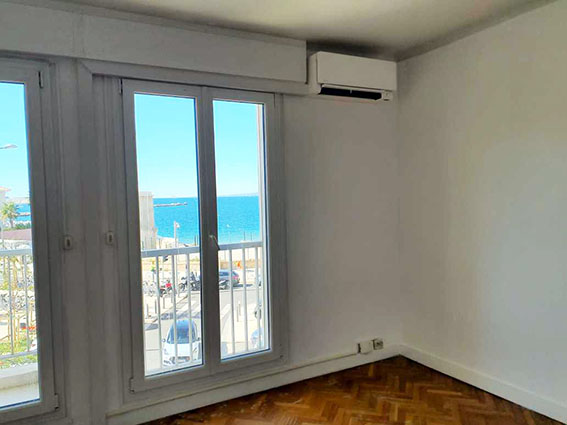 Climatisation réversible dans un appartement marseillais